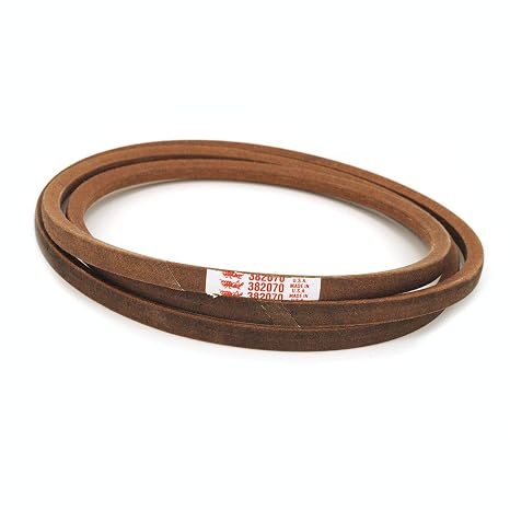 Grasshopper Lawn Mower MaxLife Belt, Designed to Specific Material, Dimensions, Shape, Construction and Pliability Standards That Ensure Superior Performance and Long Life, OEM Replacement Part 382070