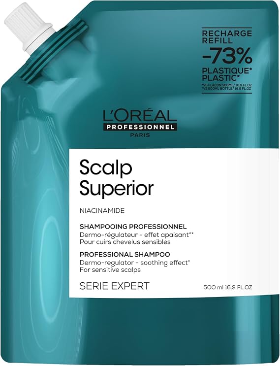 L'Oréal Professionnel Paris Serie Expert Scalp Advanced Hassas Saç Derisi için Profesyonel Refill Şampuan 500ml