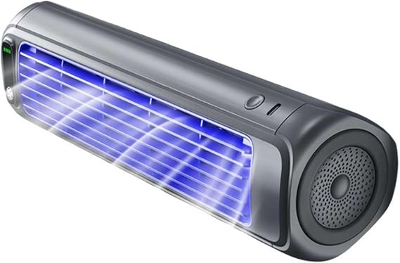 Cooling Portable Air Conditioner, Mini Aire Acondicionado Portatil, Desktop Portable Tower Fan Air Conditioner, USB charging, 3 Wind Speeds for Bedroom, Office, Living Room, Travel
