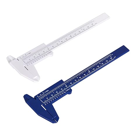 Ultrassist Plastic Vernier Calipers, 6 Inch/150 mm, 2pcs