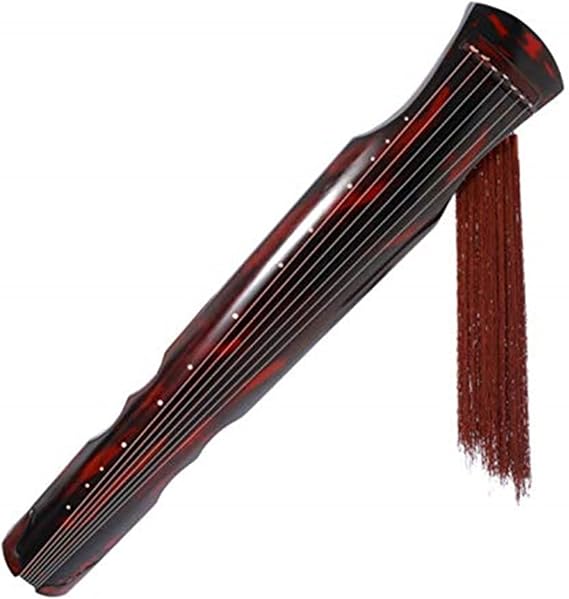 FLFL Chinese Zither Chinese Fuxi Guqin 7 Strings Ancient Zither for Adult/Children Beginner Practice Guqin Handmade Musical