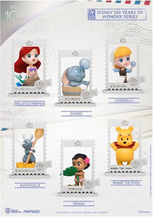Disney 100 Years of Wonder MEA-053 Mini Egg Attack 6-Piece Set