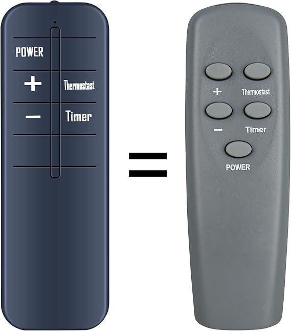 Replacement Remote for DR.Infrared Space Heater DR-910F | Easy pairing,Responsive control