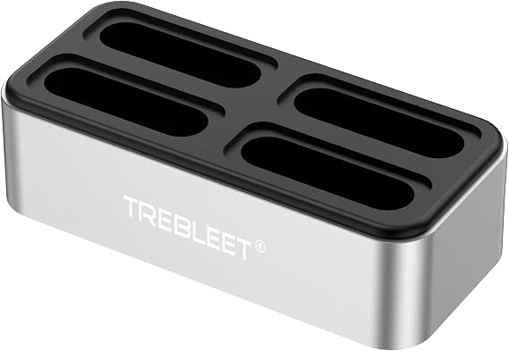 TREBLEET Workflow Station - Professional 4-Bay Modular Card Reader Hub, USB 3.2 Gen 2 10Gbps Docking Station, Customizable Expansion for CFexpress Type A/B, XQD, SD/TF & CFast 2.0