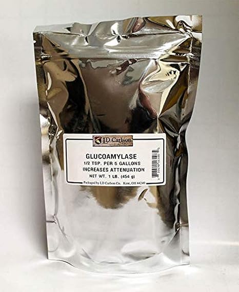 Home Brewing Supplies-6108A Glucoamylase Enzyme - 1 Pound Bag