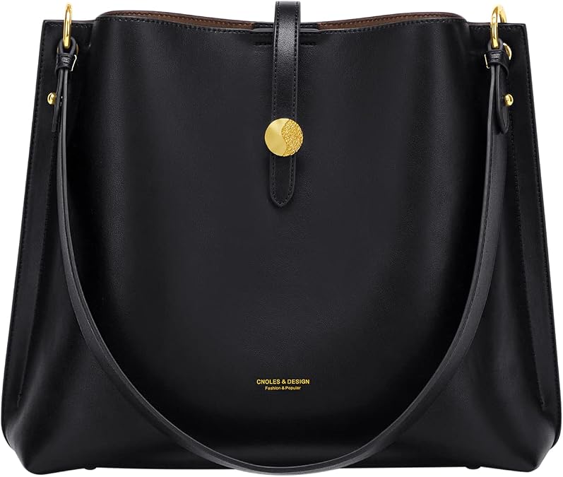 Cnoles Handbags For Women Bucket Bag Tote Handbag Shoulder Purse