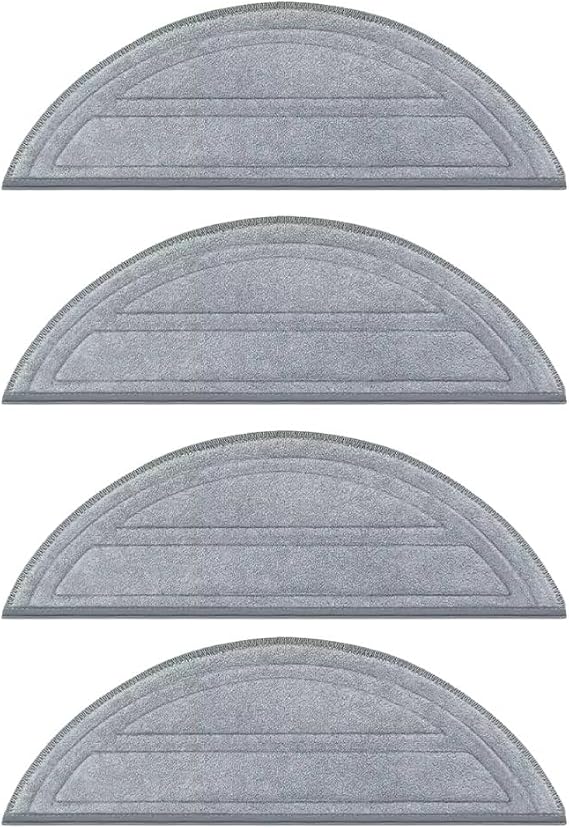 robotbedek, Compatible with S8 Pro Roborock (2025 Model) 4 Microfiber Mop Cloths