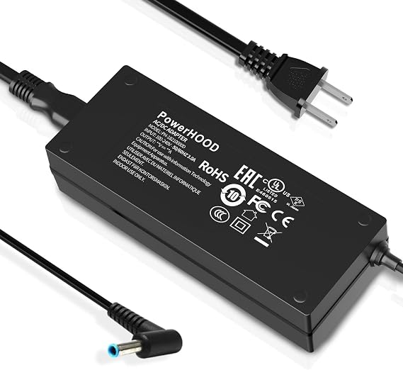 UL Listed 65W 45W Replacement Adapter Compatible with HP Notebook 17-by Series L25296-003 L25296-004 854055-002 854116-850 L25296-002 TPN-LA15 TPN-LA16 TPN-C125 Power Cord Charger PSU
