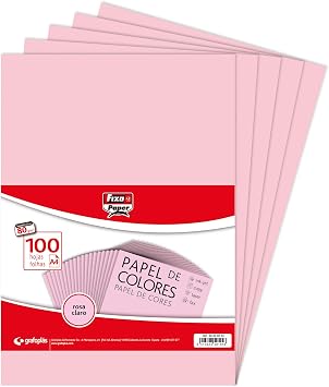 Fixo Sheets 80 g, Paper, Light Pink, A4