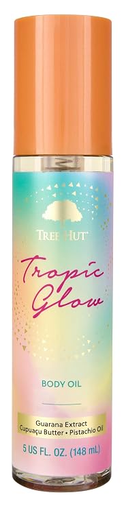 Tree Hut Firming Body Oil, Tropic Glow, 5 Fl Oz