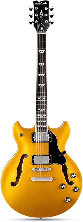 WestCreek 333 Semi Hollow Body Jazz Electric Guitar