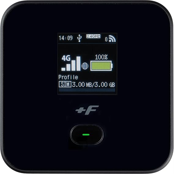 FUJISOFT +F FS045W eSIM Compatible 4G Mobile Wi-Fi Router