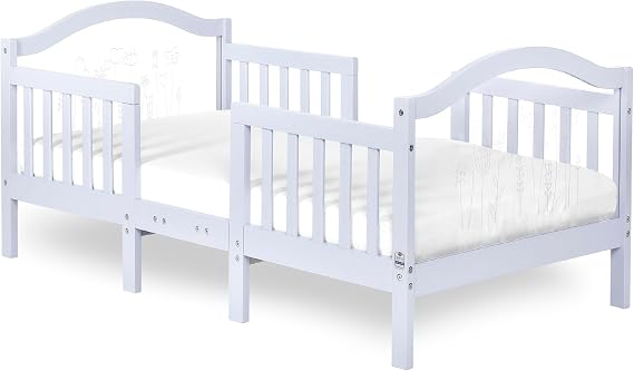 Dream On Me Rosie 3-in-1 Convertible Wooden Toddler Bed Frame