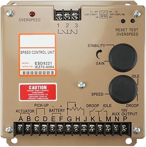 ESD5221 Generator Set Accessories Speed Control Board Electric Control Board Control Module