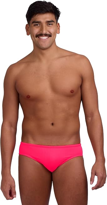 JOLYN Brolyn Men's Training Swim Brief - Internal Drawcord, Durable Chlorine-Resistant for Lap Swimming, Water Polo, Racing