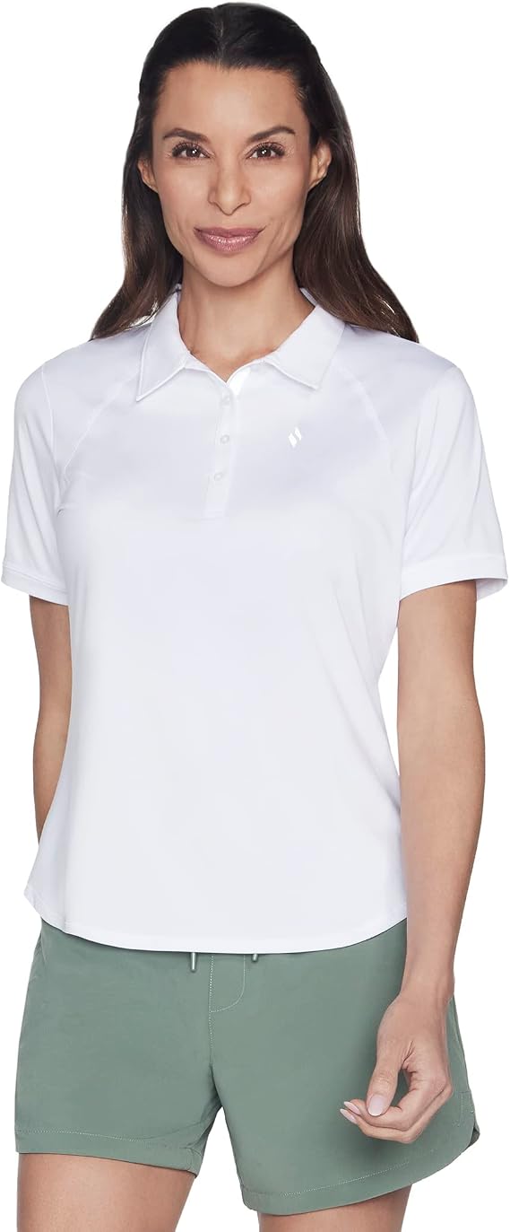 Skechers Women's Swift Club Polo | Casual, GO DRI, Moisture-Wicking, Lightweight, Breathable