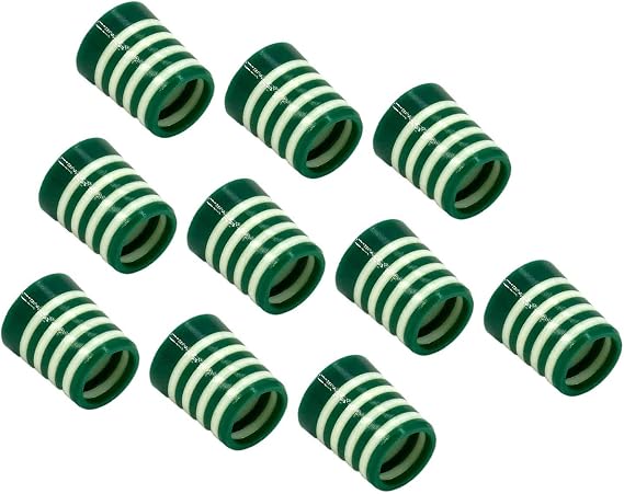 10 Pieces Golf Iron Ferrules Covers Golf Accessories Golf Club Shaft Ferrules Taper Tip Adapter for Golfer Golf Course Sports