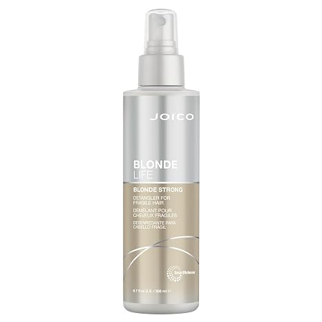 Joico Blonde Life Blonde Strong Conditioning Detangler | For Fragile Blonde Hair | Prevents Split Ends & Breakage | 72 Hour Humidity Protection | 6.7 Fl Oz