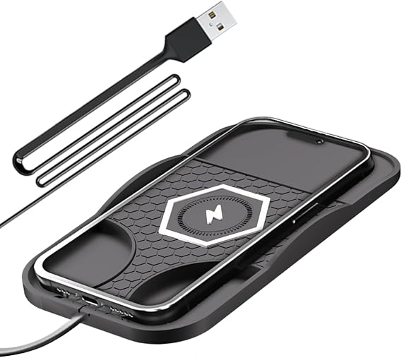 Wireless Car Charger - 15W Fast Car Wireless Cell Phone Charger Pad