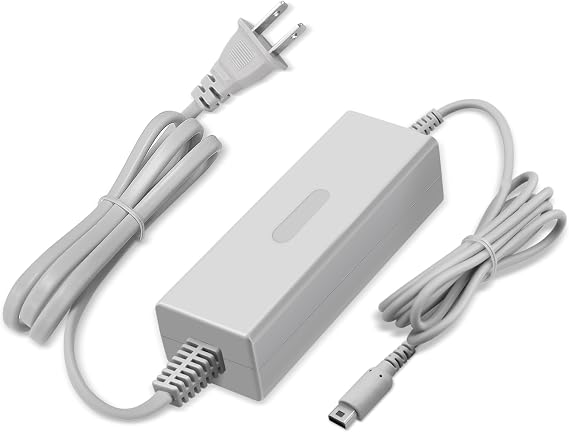 Charger for Wii U Gamepad, AC Power Adapter Charging Cord Replacement for Nintendo Wii U Gamepad