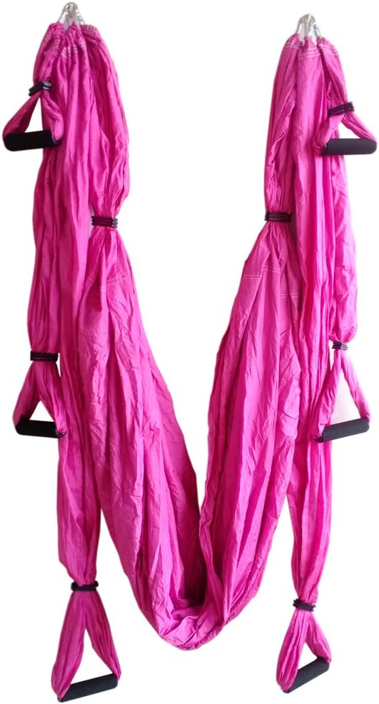 Deluxe Aerial Yoga Hammock Yoga Inversion Sling Swing for Aerial Yoga, Flying Fitness