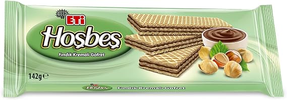 Eti Hoşbeş Hazelnut Cream Wafer 142 g