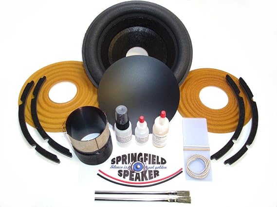 Alpine 12" Recone Kit + Install Kit - Dual 4 Ohm - Compatible with Alpine SWR-1243D Subwoofer