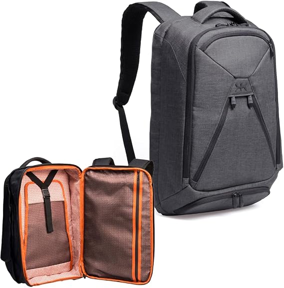 Knack Series 1 Large Travel Backpack, 17-Inch Laptop, Expandable 30L-46L