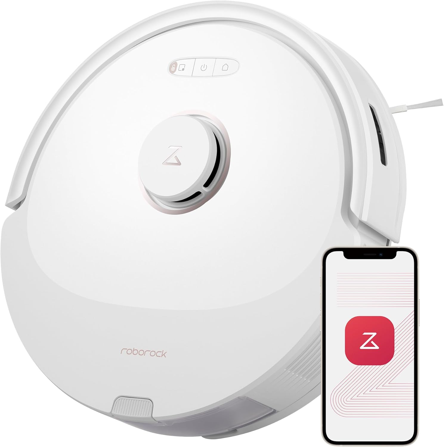 Roborock Q8 Max White Smart Robot Vacuum Cleaner