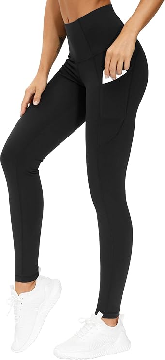 THE GYM PEOPLE Women's Thick High Waist Yoga Pants Workout Leggings