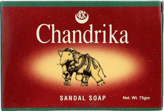Chandrika Soap Sandal Soap, 75 Gram - Pack of 10 by Chandrika