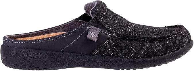 Spenco Women's Siesta Gemstone Mule, Black, 6