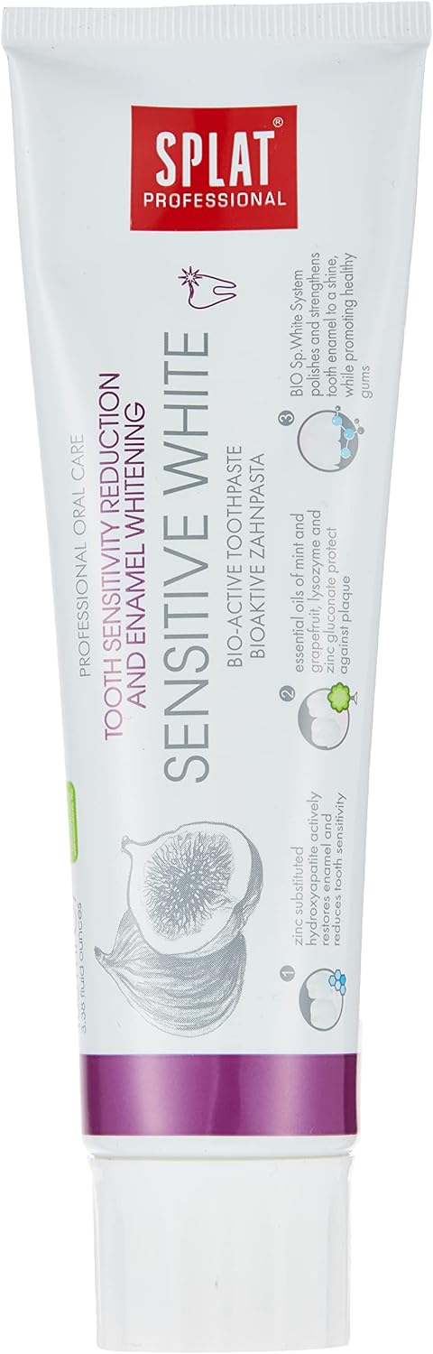 Splat Sensitive White Toothpaste 100 Milliliters