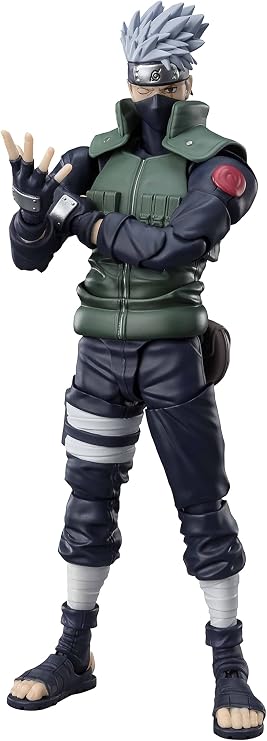 Tamashii Nations - Naruto: Shippuden - Kakashi Hatake (The famed Sharingan Hero) Bandai Spirits S.H.Figuarts