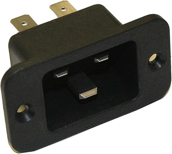 Life Fitness Power Cord Entry Input Socket 0017-00003-0949 Works W Commercial Treadmill