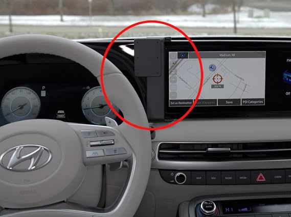 Brodit ProClip 855875 Vehicle Holder Made in Sweden Centre Attachment for Left-Hand Drive Vehicles Fits Device Holder