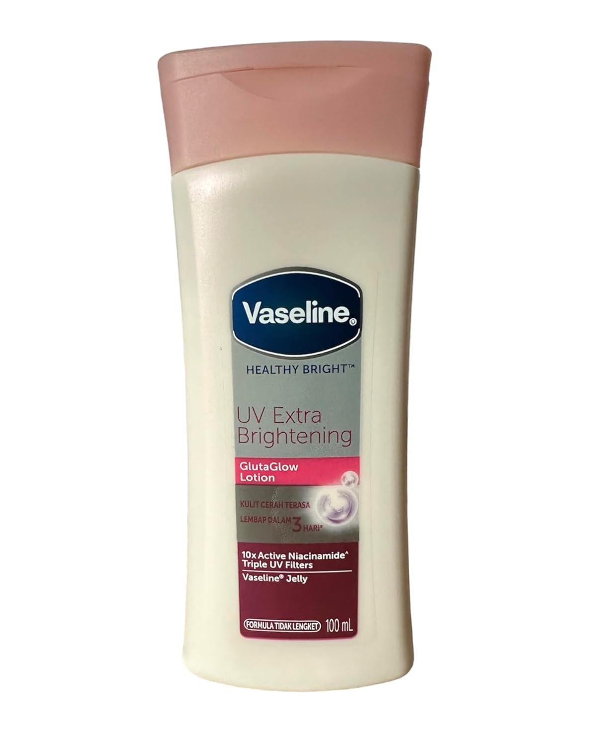 Vaseline Healthy White, Skin Lightening Lotion with Active Whitening System, Lighter Skin in 2 Weeks 100ml