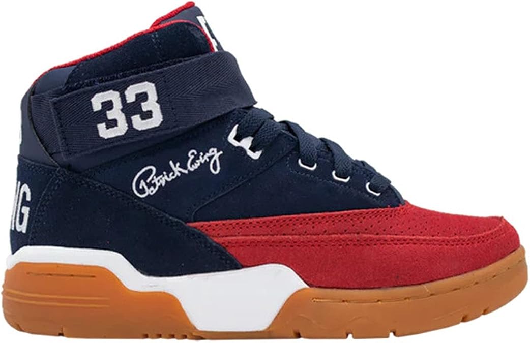 PATRICK EWING ATHLETICS 33 MID Navy/Red/Gum