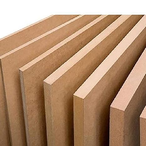 DGwood Custom Size 3/4'' (18mm) X 12'' X 12'' MDF Board (6 Sheets)