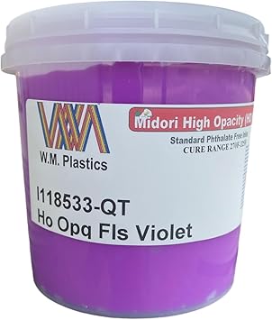 Violet Fluorescent Ink, Plastisol (quart) by wm plastics