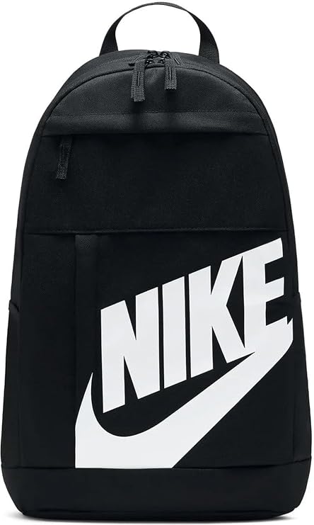 Nike Elemental Backpack, Rucksack, black / white, One Size