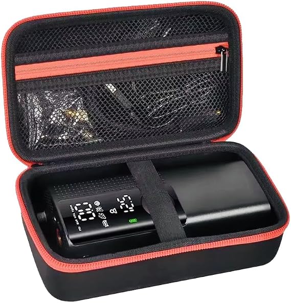 Medical Device Storage Box Asthma Inhaler Travel Case - Organizer for Inhaler, Spacer, Masks Portable Carabiner