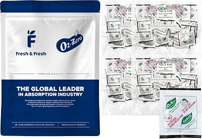400 CC [200 Packets] Premium Oxygen Absorbers for Food Storage, Oxygen Absorbers 4 Bag of 50 Packets - ISO 9001 Certified Facility Manufactured