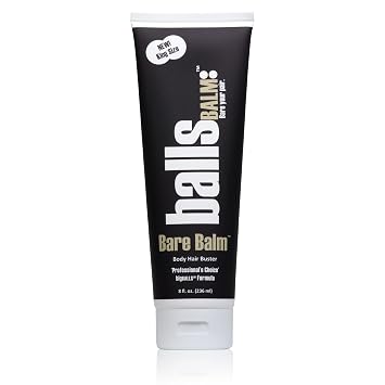Bare Balm - Body Hair Management Cream Professionals Choice || Big Balls Formula