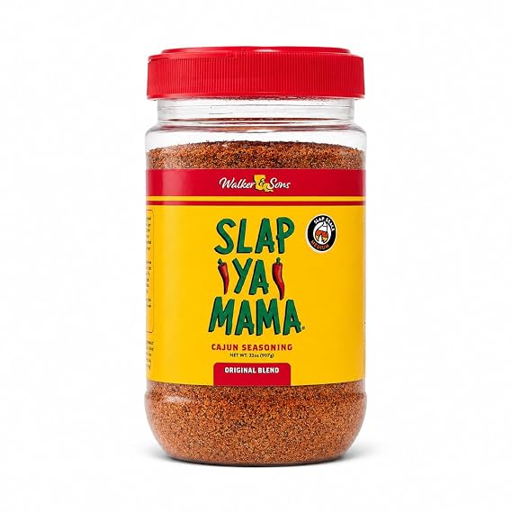 Slap Ya Mama Original Blend Cajun Seasoning 32 oz Canister, Kosher, No MSG