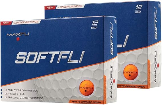 Maxfli SoftFli Matte Golf Balls