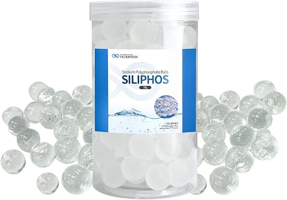Sodium Polyphosphate Balls (SILIPHOS) 1kg (2.2lb)