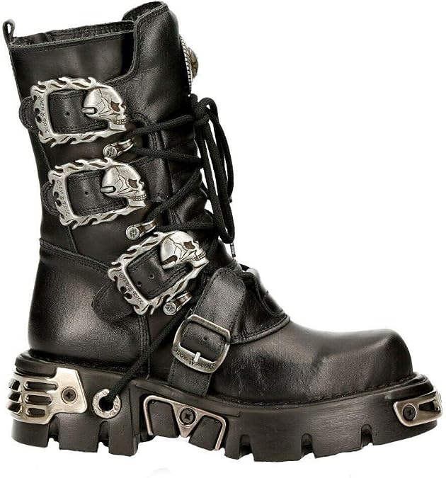 New Rock mens Combat Boots