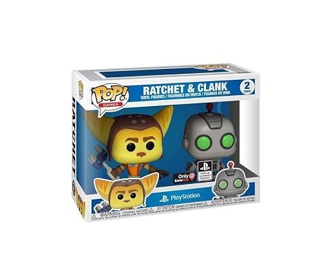 Funko Pop! Ratchet and Clank PlayStation Exclusive 2 Pack
