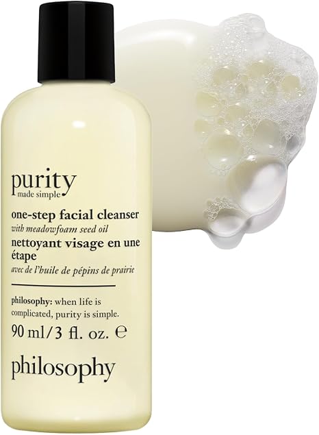 philosophy purity one-step facial cleanser | gentle face cleanser with meadowfoam seed oil